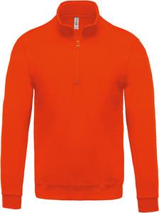 Kariban K478 - Sweatshirt 1/4-Reißverschluss Orange