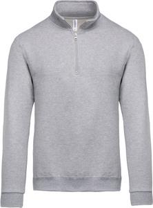 Kariban K478 - Sweatshirt 1/4-Reißverschluss Oxford Grey