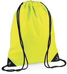 Bagbase BG10 - Premium Gymsack Fluorescent Yellow