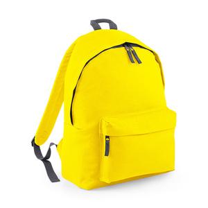 Bag Base BG125 - Original fashion backpack Yellow/ Graphite Grey