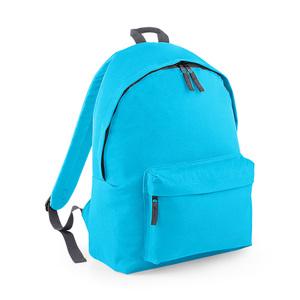 Bag Base BG125J - Junior fashion backpack Surf Blue/ Graphite grey