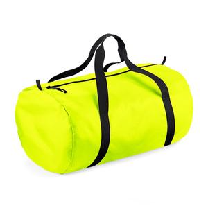 Bag Base BG150 - Packaway barrel bag Fluorescent Yellow / Black