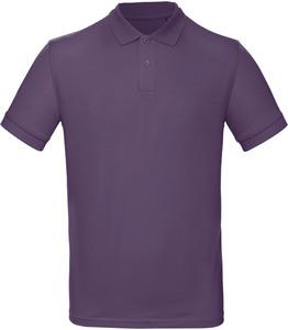 B&C CGPM430 - Men's organic polo shirt Radiant Purple