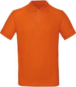 B&C CGPM430 - Men's organic polo shirt Urban Orange
