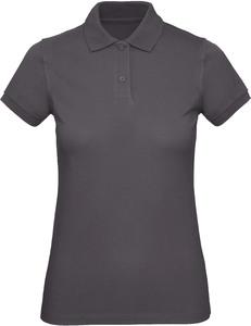 B&C CGPW440 - Ladies' organic polo shirt Dark Grey