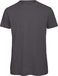B&C CGTM042 - Organic Cotton Crew Neck T-shirt Inspire Dark Grey