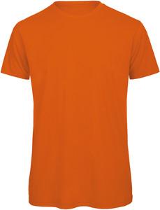 B&C CGTM042 - Organic Cotton Crew Neck T-shirt Inspire Orange