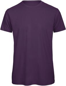 B&C CGTM042 - Organic Cotton Crew Neck T-shirt Inspire Urban Purple