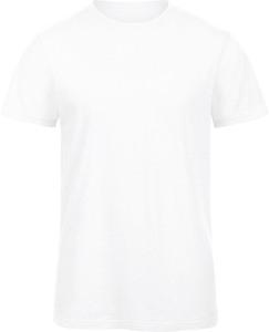 B&C CGTM046 - T-shirt Organic Slub Inspire Homme Chic Pure White