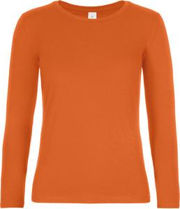 B&C CGTW08T - Damen-Langarmshirt #E190 Urban Orange