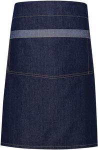 Premier PR128 - Denim domain waist apron Indigo Denim