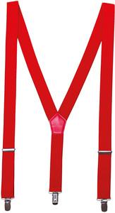 Premier PR701 - Bretelles à pinces Rouge