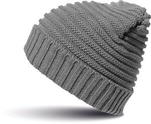 Result RC376X - Braided knit hat Grey