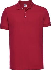 Russell RU566M - Men's Stretch Polo Shirt Classic Red