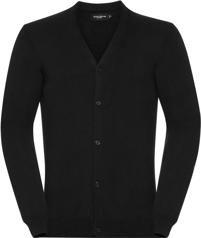 Russell RU715M - Men's V-Neck Knitted Cardigan