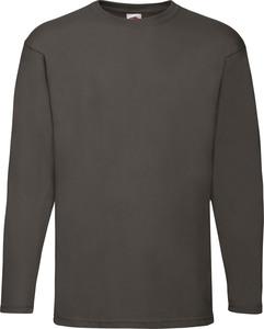 Fruit of the Loom SC201 - Valueweight Long Sleeve T (61-038-0) Light Graphite