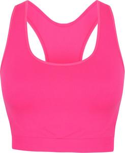 Skinnifit SK235 - SF Ladies Workout Cropped Top Neon Pink