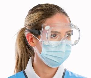 Protection RV005X - Occhiali medici Splash anti-contagio Transparent