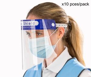 Protection RV008X - Visera protectora - paquete de 10 piezas  Transparent