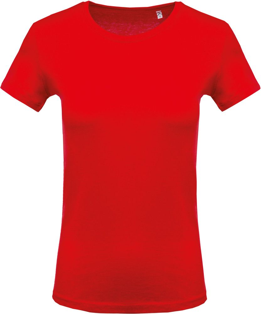 agenda Peaje comentario Kariban K389C - Camiseta con cuello redondo de mujer