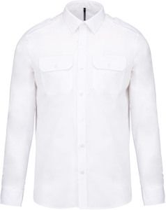 Kariban K505C - Mens long-sleeved pilot shirt