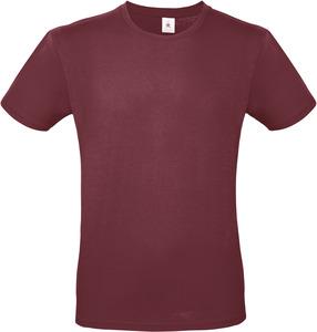 B&C CGTU01T - T-shirt homme #E150 Burgundy