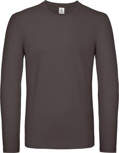 B&C CGTU05T - T-shirt manches longues homme #E150 Bear Brown