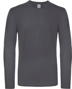 B&C CGTU05T - T-shirt manches longues homme #E150 Dark Grey