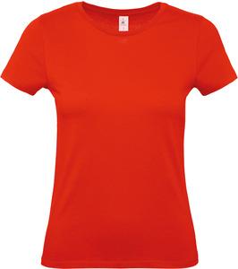 B&C CGTW02T - T-shirt femme #E150 Fire Red