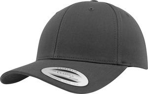 FLEXFIT FL7706 - Klassische gebogene Kappe Snapback Holzkohle