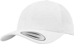 FLEXFIT FL7706 - Klassische gebogene Kappe Snapback Weiß