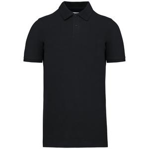 Kariban K2025 - Men's Organic 180 piqué polo shirt Black