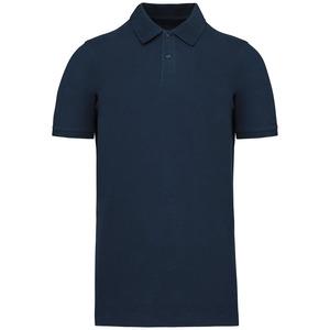 Kariban K2025 - Men's Organic 180 piqué polo shirt Navy