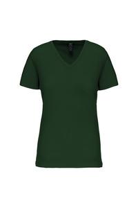 Kariban K3029IC - T-shirt BIO150IC col V femme Forest Green
