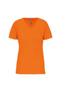 Kariban K3029IC - T-shirt BIO150IC col V femme Orange