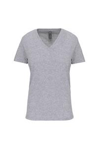 Kariban K3029IC - T-shirt BIO150IC col V femme Oxford Grey