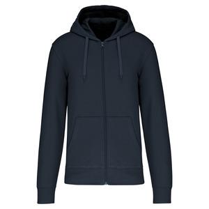 Kariban K4030 - Men's eco-friendly zip-through hoodie Navy
