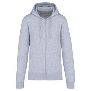 Kariban K4030 - Men's eco-friendly zip-through hoodie Oxford Grey