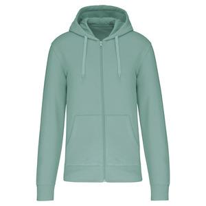 Kariban K4030 - Men's eco-friendly zip-through hoodie Sage