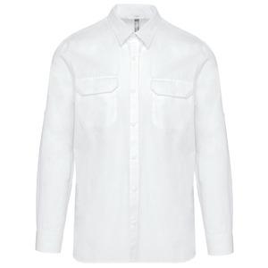 Kariban K590 - Mens long-sleeved safari shirt