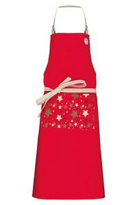 Kariban K8009 - Kids' Christmas apron "Origine France Garantie" Red