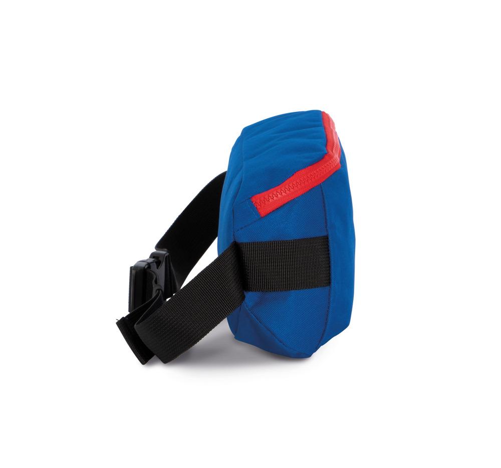 Kimood KI0365 - Waistbag with modern fastening in contrasting colours.