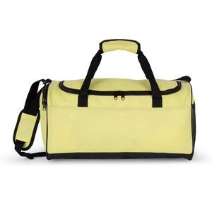 Kimood KI0653 - Recycled essential sports bag Lemon Yellow