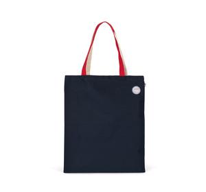Kimood KI3205 - Three-tone shopping bag Navy