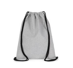 Kimood KI5102 - Recycled backpack with drawstring Flint Grey