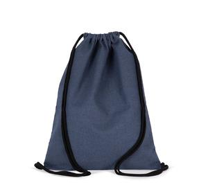 Kimood KI5102 - Recycled backpack with drawstring Horizon Blue