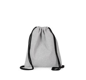 Kimood KI5103 - Petit sac à dos recyclé à cordon coulissant - Taille enfant Flint Grey