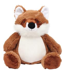 Mumbles MM568 - Zipped fox cuddly toy Brown
