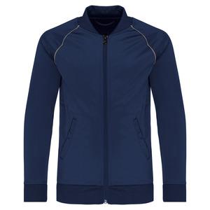 PROACT PA385 - Kids zipped tracksuit top with piping Sporty Navy