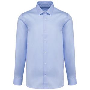 Kariban Premium PK502 - Oxford Pinpoint-Herrenhemd mit langen Ärmeln Essential Blue